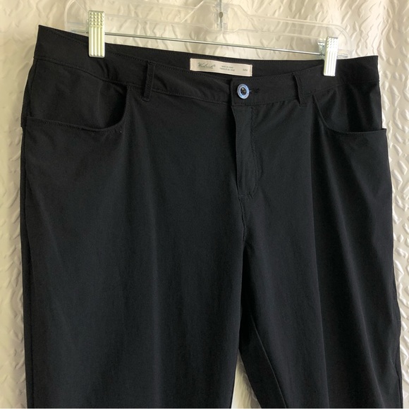 Woolrich Black Cropped Length Hiking Pant Capris - Picture 4 of 12